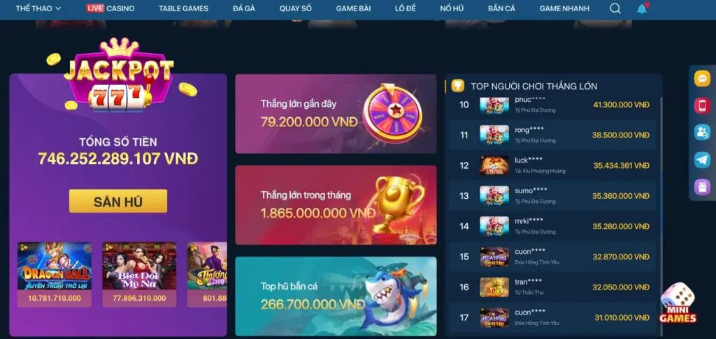 Ưu đãi nạp lại hàng ngày vnd88 Win